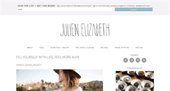 Desktop Screenshot of julienelizabeth.com